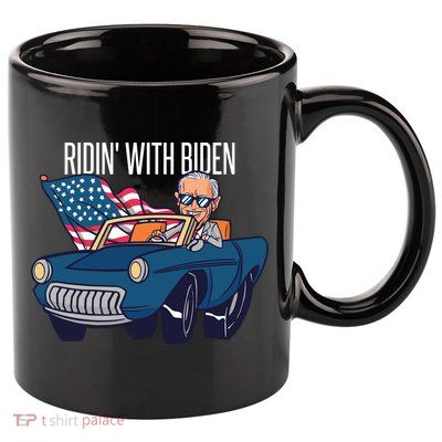Riden With Biden 11oz C Handle Ceramic Mug