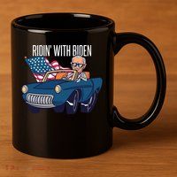 Riden With Biden 11oz C Handle Ceramic Mug