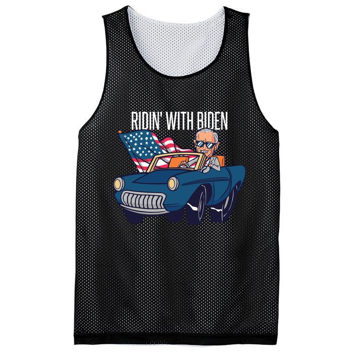 Riden With Biden Mesh Reversible Basketball Jersey Tank