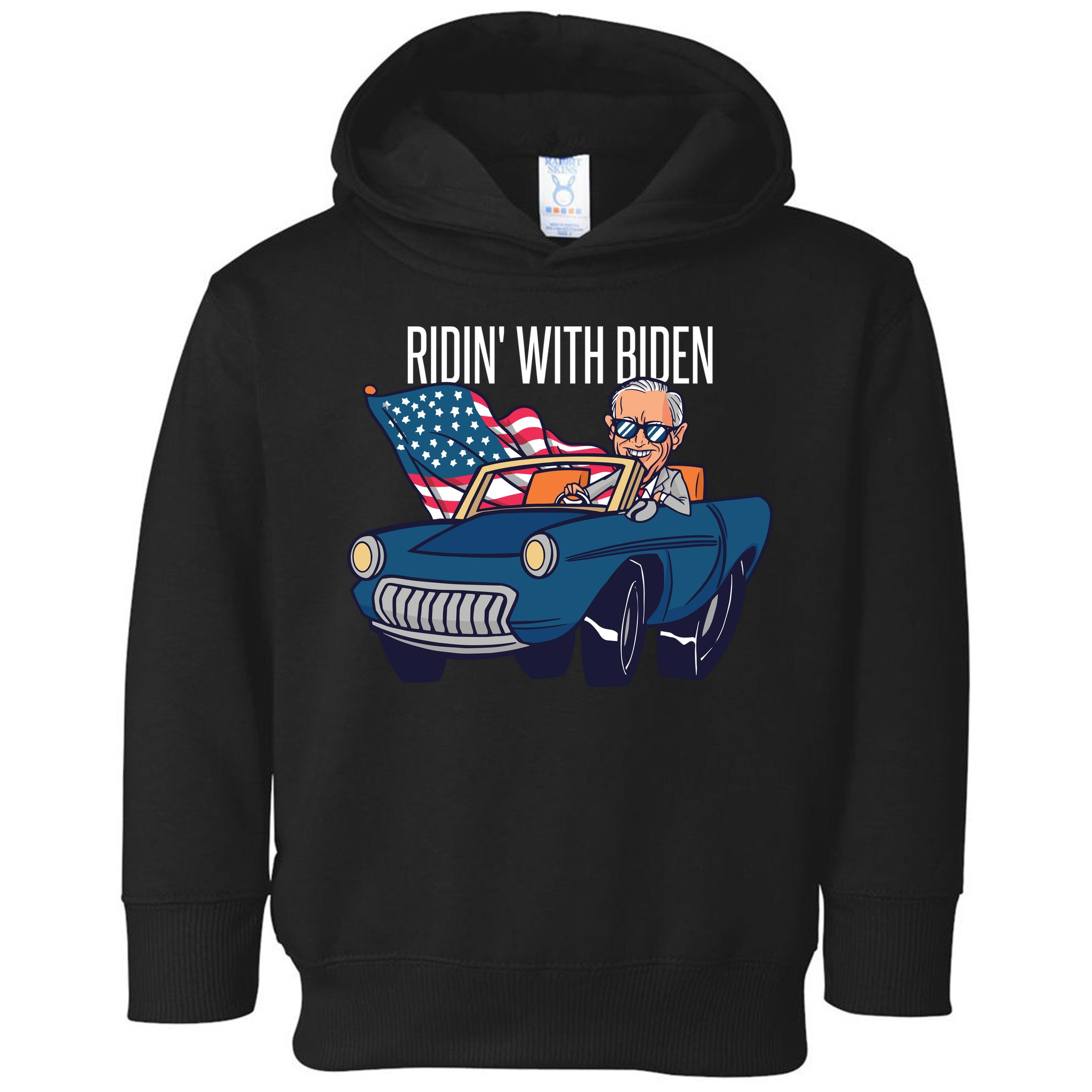 Riden With Biden Toddler Hoodie