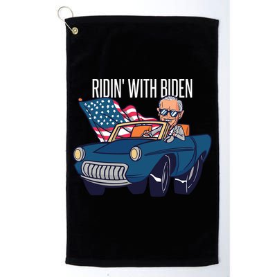 Riden With Biden Golf Towel