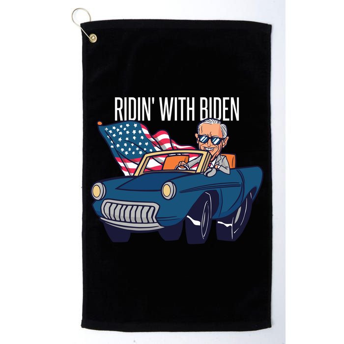 Riden With Biden Golf Towel