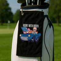 Riden With Biden Golf Towel