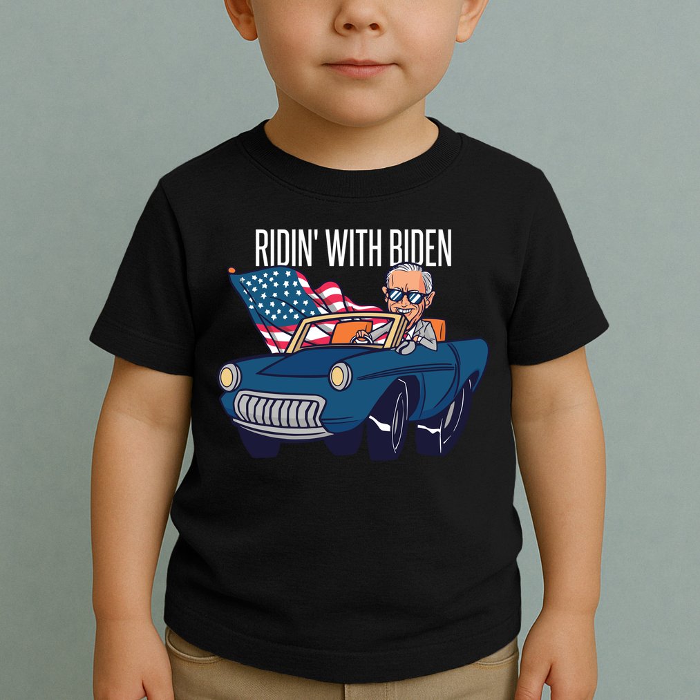 Riden With Biden Toddler T-Shirt