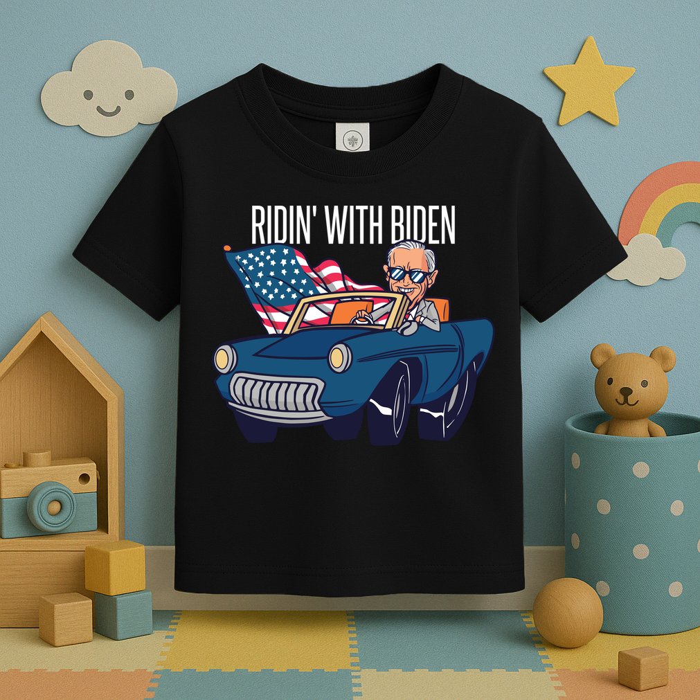 Riden With Biden Toddler T-Shirt