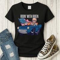 Riden With Biden Womens T-Shirt