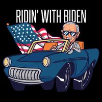 Riden With Biden Womens T-Shirt