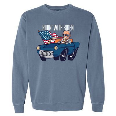 Riden With Biden Garment-Dyed Sweatshirt