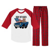 Riden With Biden Raglan Sleeve Pajama Set