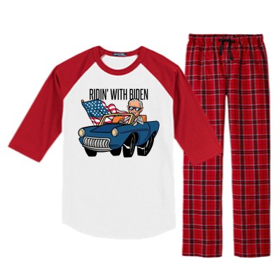 Riden With Biden Raglan Sleeve Pajama Set