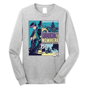 Riding Nowhere Anime Long Sleeve Shirt