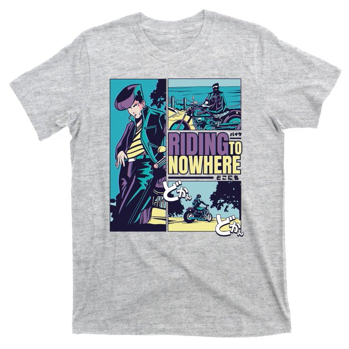 Riding Nowhere Anime T-Shirt