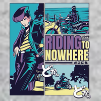 Riding Nowhere Anime Tall T-Shirt