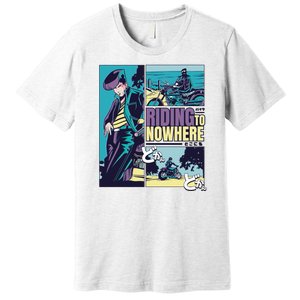 Riding Nowhere Anime Premium T-Shirt