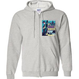 Riding Nowhere Anime Full Zip Hoodie