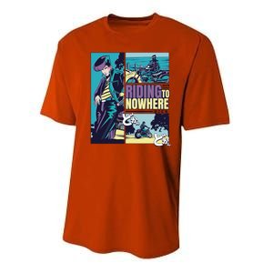 Riding Nowhere Anime Performance Sprint T-Shirt