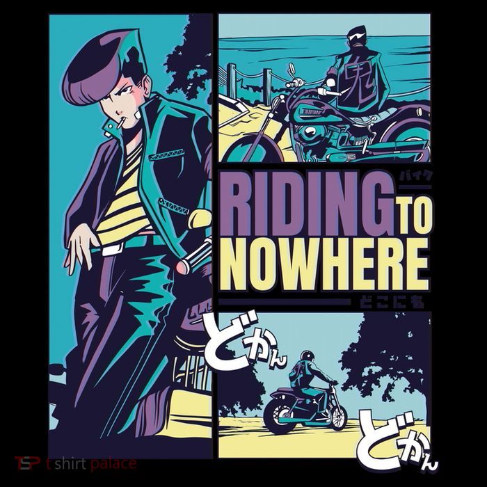 Riding Nowhere Anime Apron