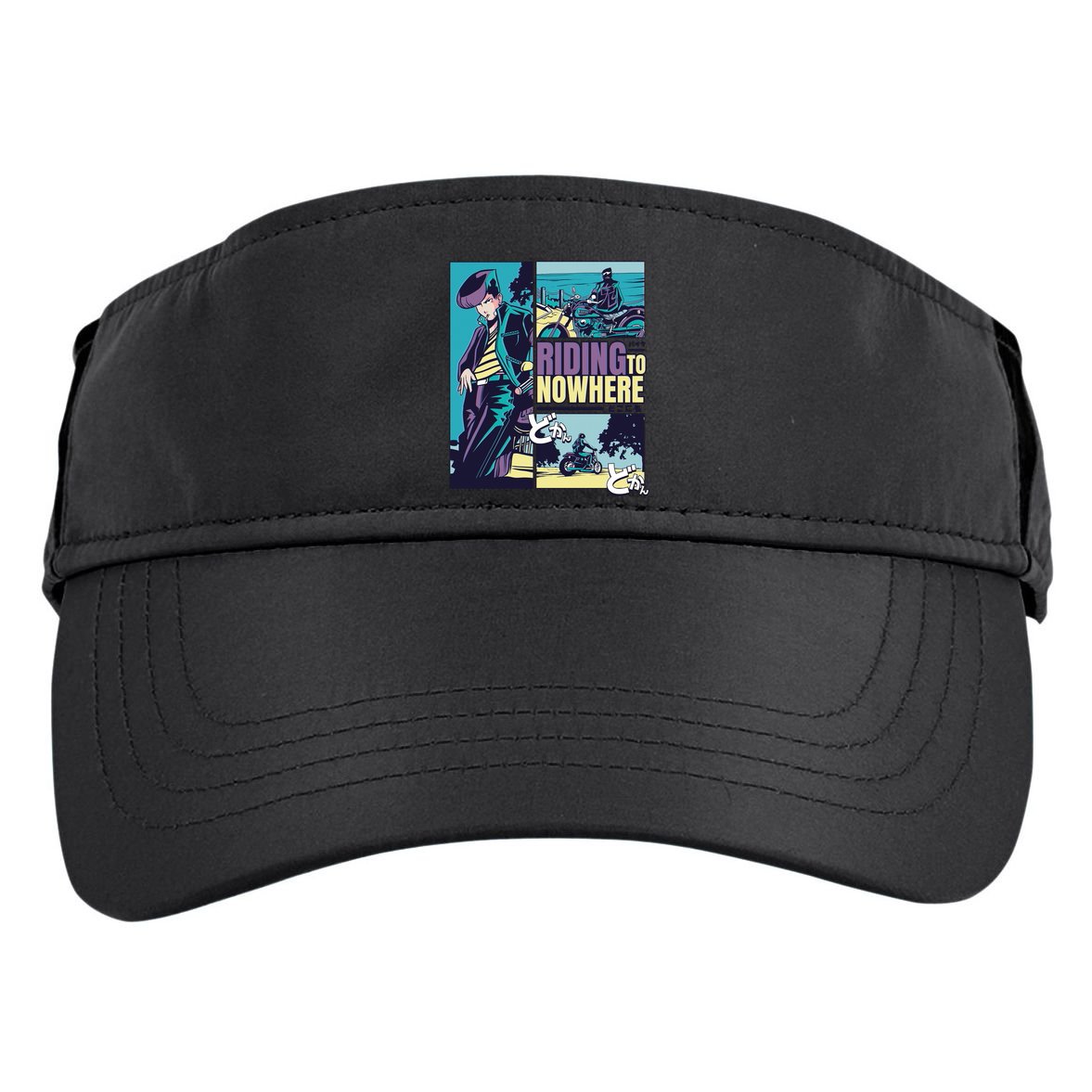 Riding Nowhere Anime Adult Drive Performance Visor