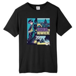 Riding Nowhere Anime Tall Fusion ChromaSoft Performance T-Shirt