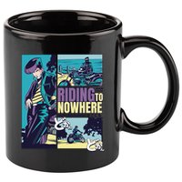 Riding Nowhere Anime 11oz C Handle Ceramic Mug