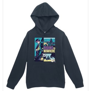 Riding Nowhere Anime Urban Pullover Hoodie