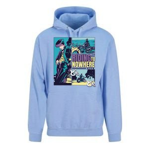 Riding Nowhere Anime Unisex Surf Hoodie