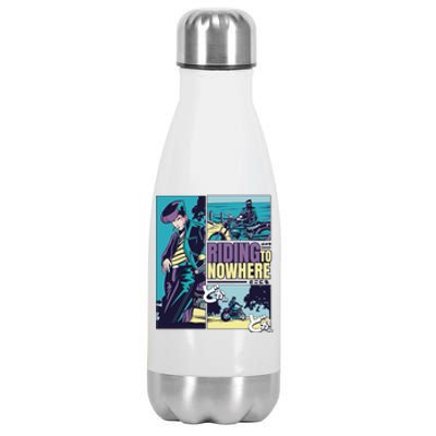 Riding Nowhere Anime Stainless Steel Insulated Water Bottle