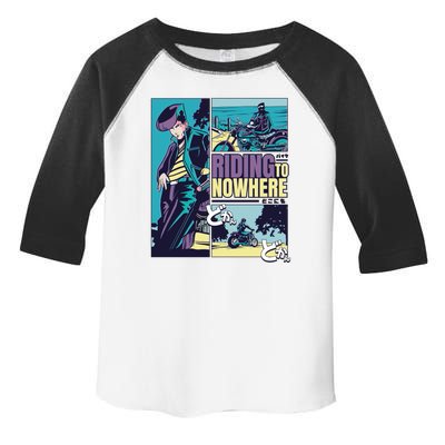 Riding Nowhere Anime Toddler Fine Jersey T-Shirt