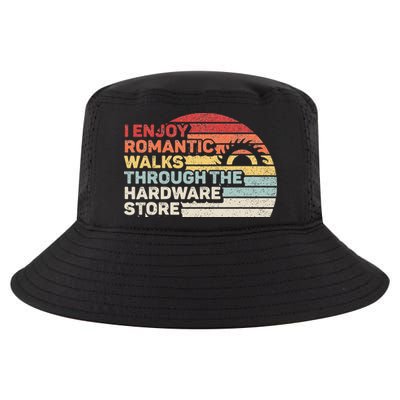 Retro I Enjoy Romantic Walks Through The Hardware Store  Cool Comfort Performance Bucket Hat
