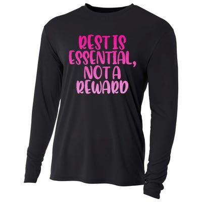 Rest Is Essential Not A Reward Cooling Performance Long Sleeve Crew