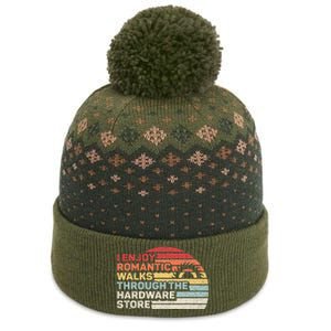 Retro I Enjoy Romantic Walks Through The Hardware Store The Baniff Cuffed Pom Beanie