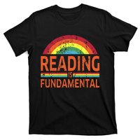 Reading Is Fundamental Poetry Bookworm And Book Reader T-Shirt