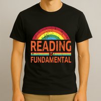 Reading Is Fundamental Poetry Bookworm And Book Reader T-Shirt