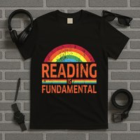 Reading Is Fundamental Poetry Bookworm And Book Reader T-Shirt