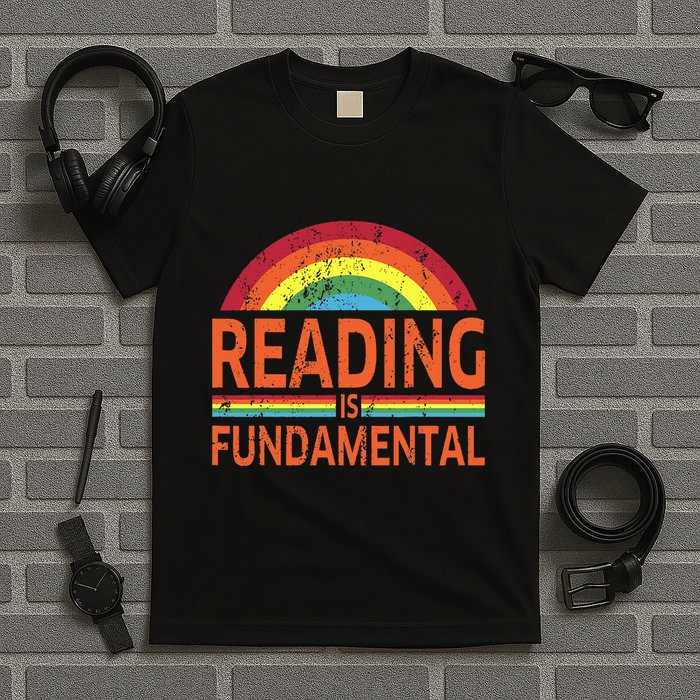 Reading Is Fundamental Poetry Bookworm And Book Reader T-Shirt