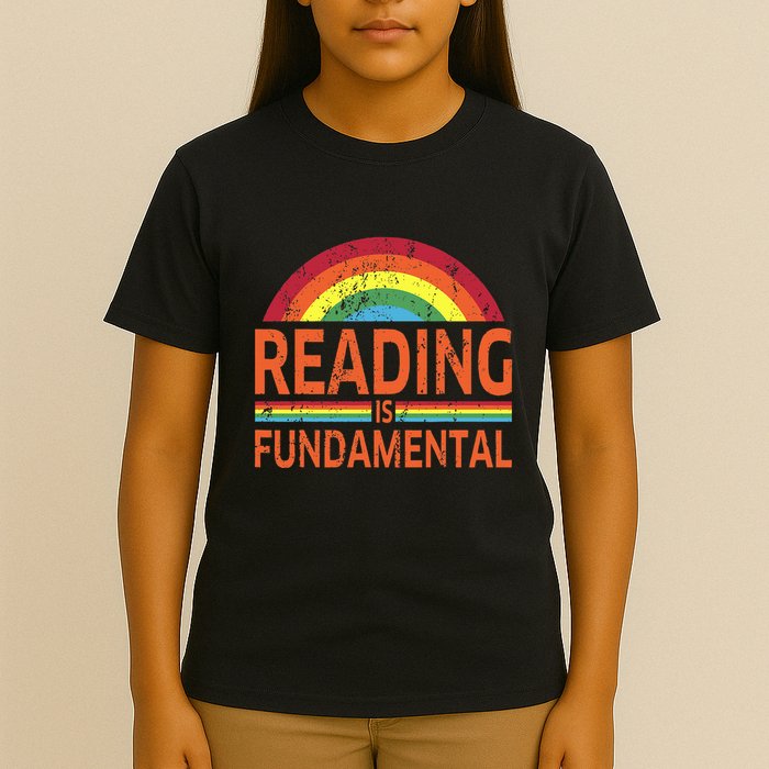 Reading Is Fundamental Poetry Bookworm And Book Reader T-Shirt