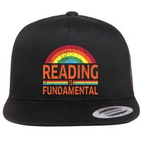 Reading Is Fundamental Poetry Bookworm And Book Reader Flat Bill Trucker Hat