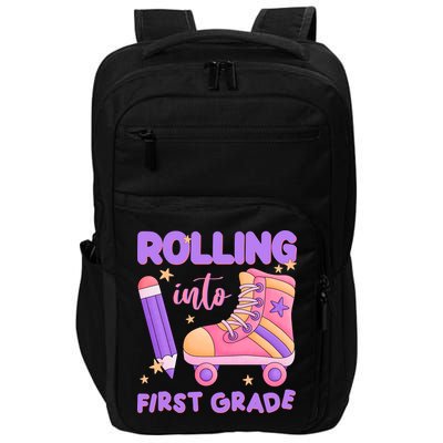 Rolling Into First Grade Cute Impact Tech Backpack