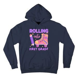 Rolling Into First Grade Cute Tall Hoodie