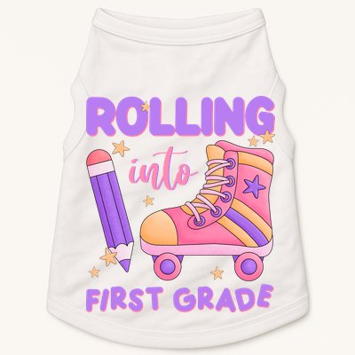 Rolling Into First Grade Cute Doggie Tank