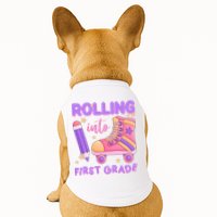 Rolling Into First Grade Cute Doggie Tank