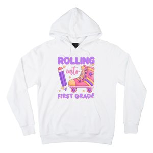 Rolling Into First Grade Cute Hoodie