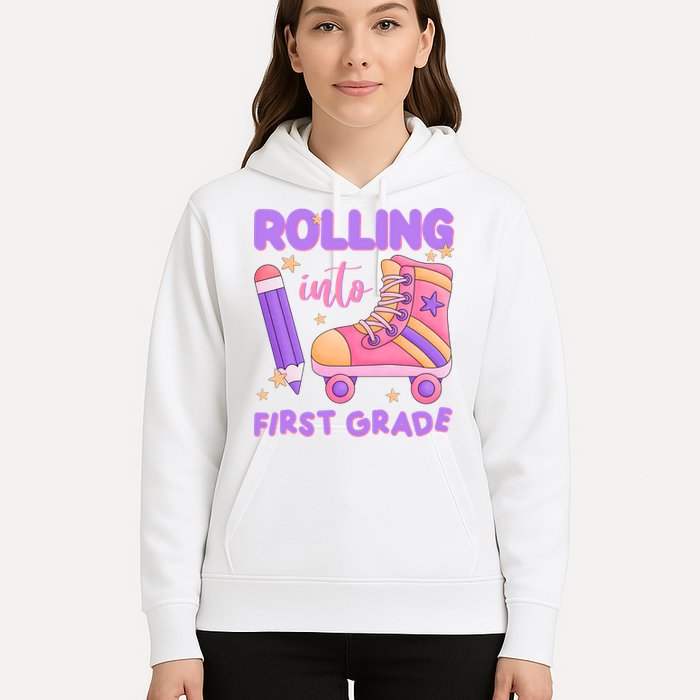 Rolling Into First Grade Cute Hoodie