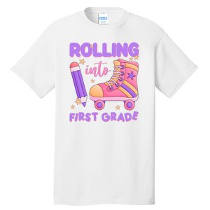 Rolling Into First Grade Cute Tall T-Shirt