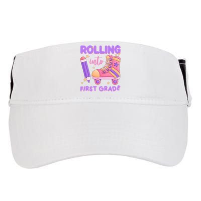 Rolling Into First Grade Cute Adult Drive Performance Visor