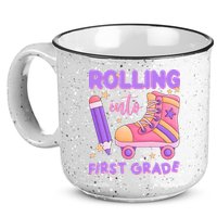 Rolling Into First Grade Cute 15oz Campfire Ceramic Mug