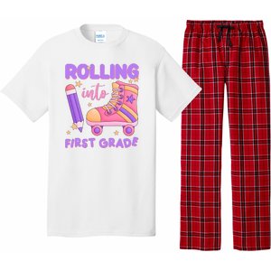 Rolling Into First Grade Cute Pajama Set