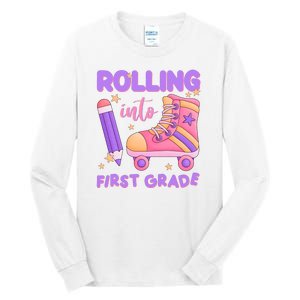 Rolling Into First Grade Cute Tall Long Sleeve T-Shirt