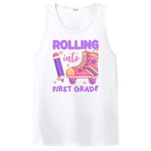 Rolling Into First Grade Cute PosiCharge Competitor Tank