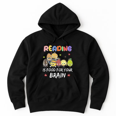 Reading Is Food For Your Brain Childrens Books Hoodie